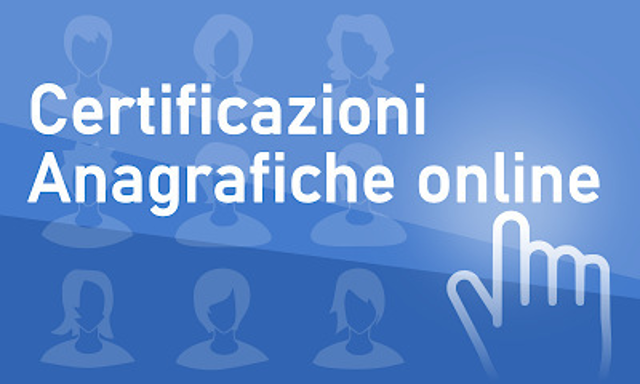 Certificati anagrafici online gratuiti per i cittadini